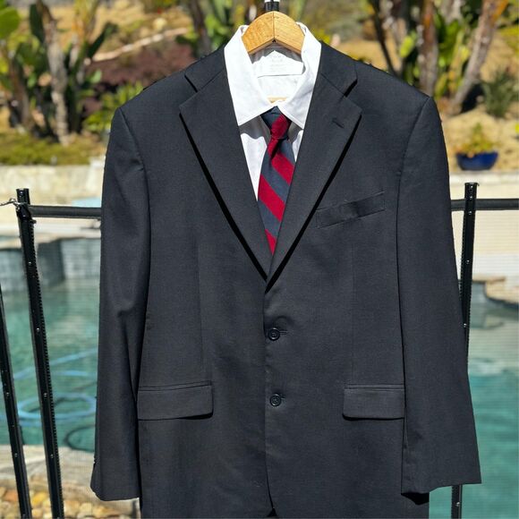 Brooks Brothers 346 Stretch 2pc Full Suit Coat Jacket Size 42R Pants 36 X 31L - Picture 13 of 13